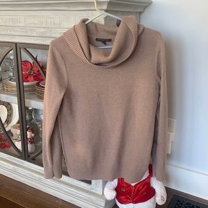 Womens Brown Turtleneck sweater